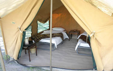 Gweta Lodge Botswana: luxury tent