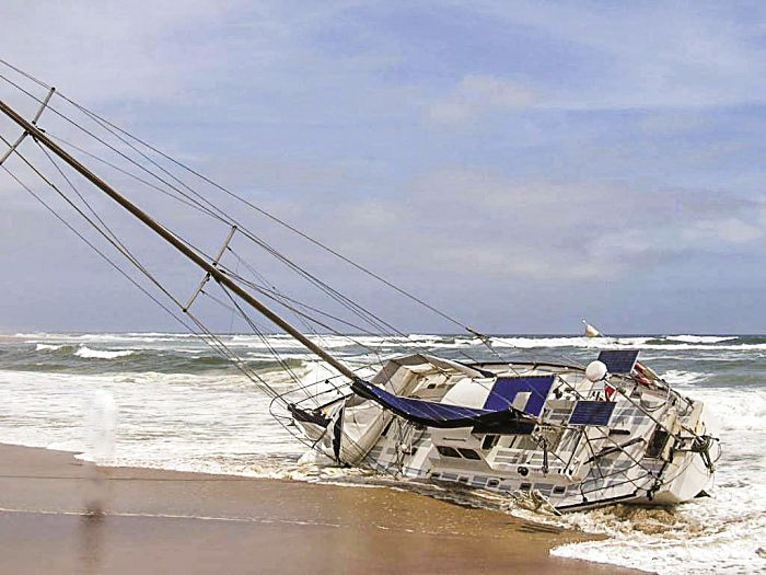 Miscky shipwreck, Skeleton Coast, Namibia
