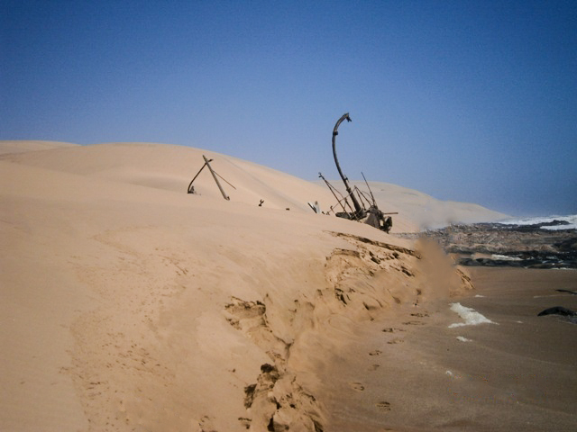 Arkona wreck, north of Spencer Bay, Atlantic West Coast, Namibia