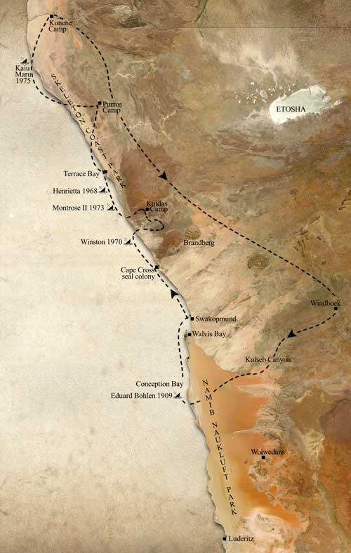 Map of safari A