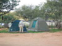 Alpec Bush Camp and Game Park Kamanjab, Namibia