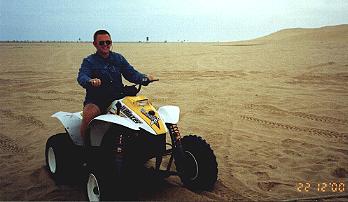 Quad bikes in Namibia