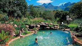 Cathedral Peak Hotel Drakensberg, South Africa pool