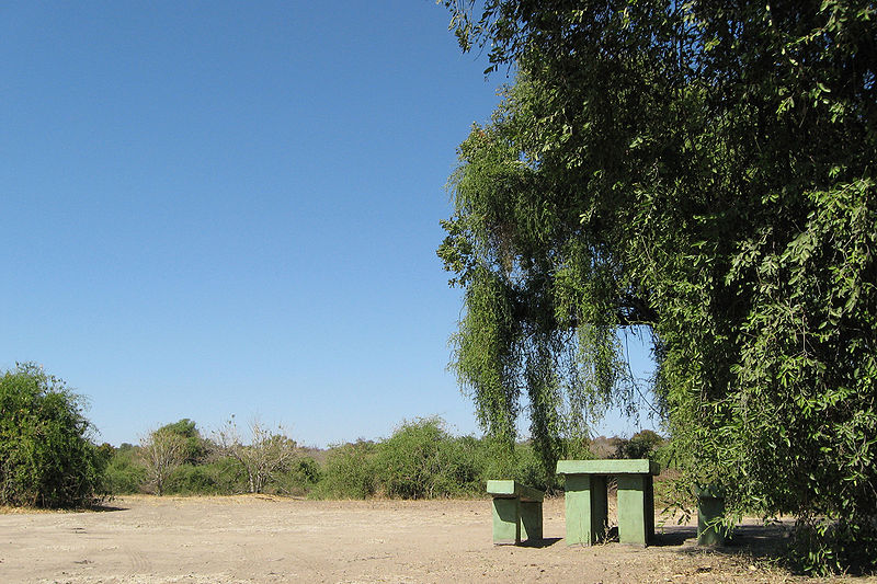 Chobe National Park seating, Botswana