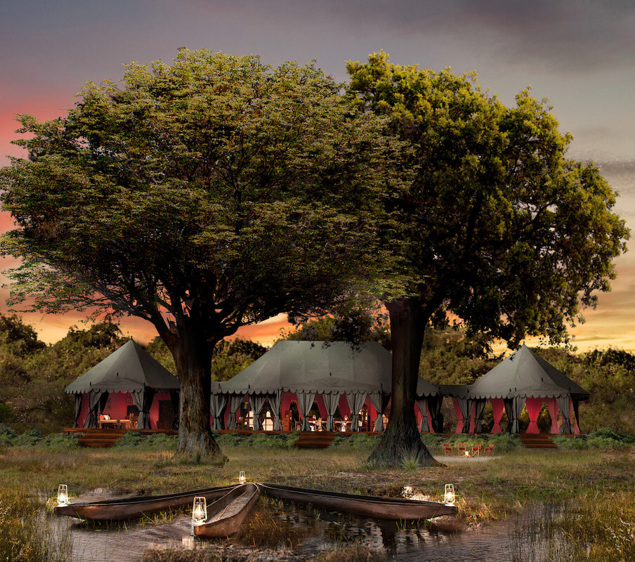 Duke's Camp, Moremi Game Reserve, Botswana