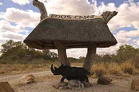 Edo's Camp Ghanzi, Botswana