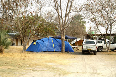 Gweta Lodge Botswana: camping