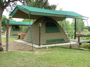 Kwa Nokeng Lodge Sherwood, Central Region, Botswana: safari tents