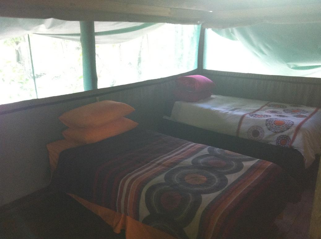 Mankwe Bush Lodge, Eagle View bottom bedroom, Botswana