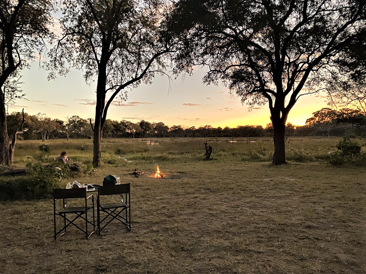 Mbudi Camp, Moremi Game Reserve, Botswana