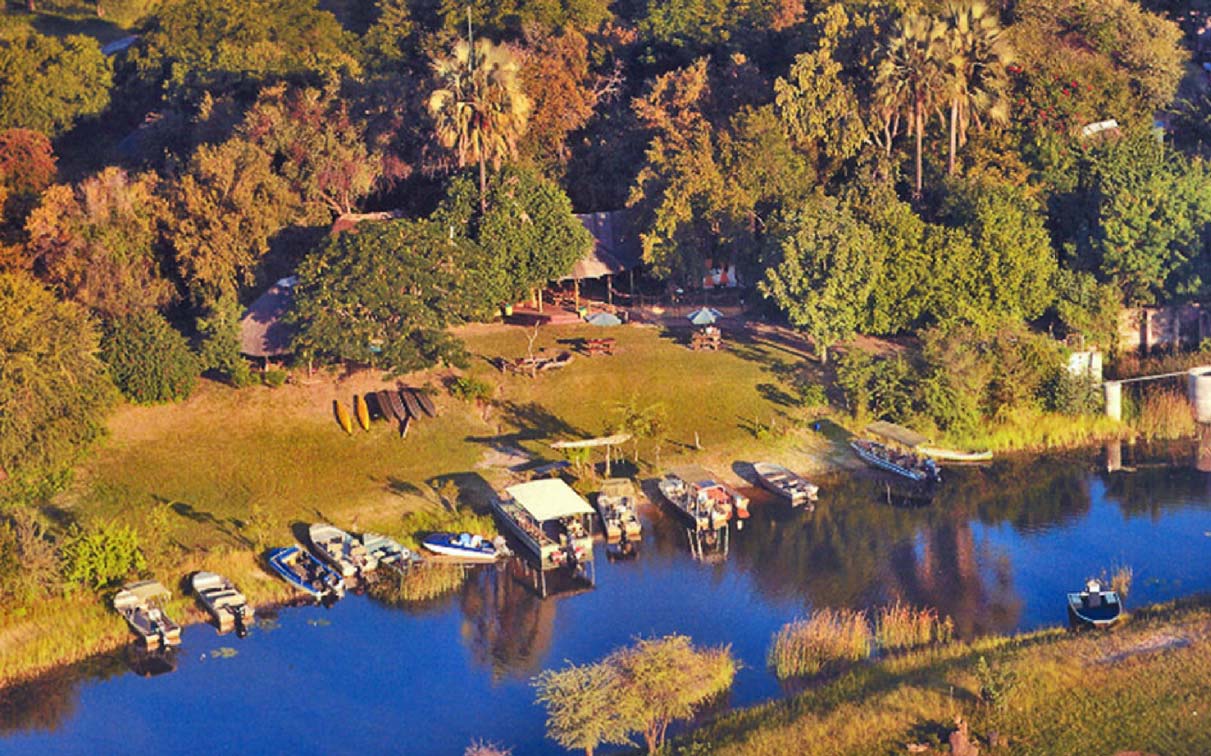 Okavango River Lodge Maun. Botswana