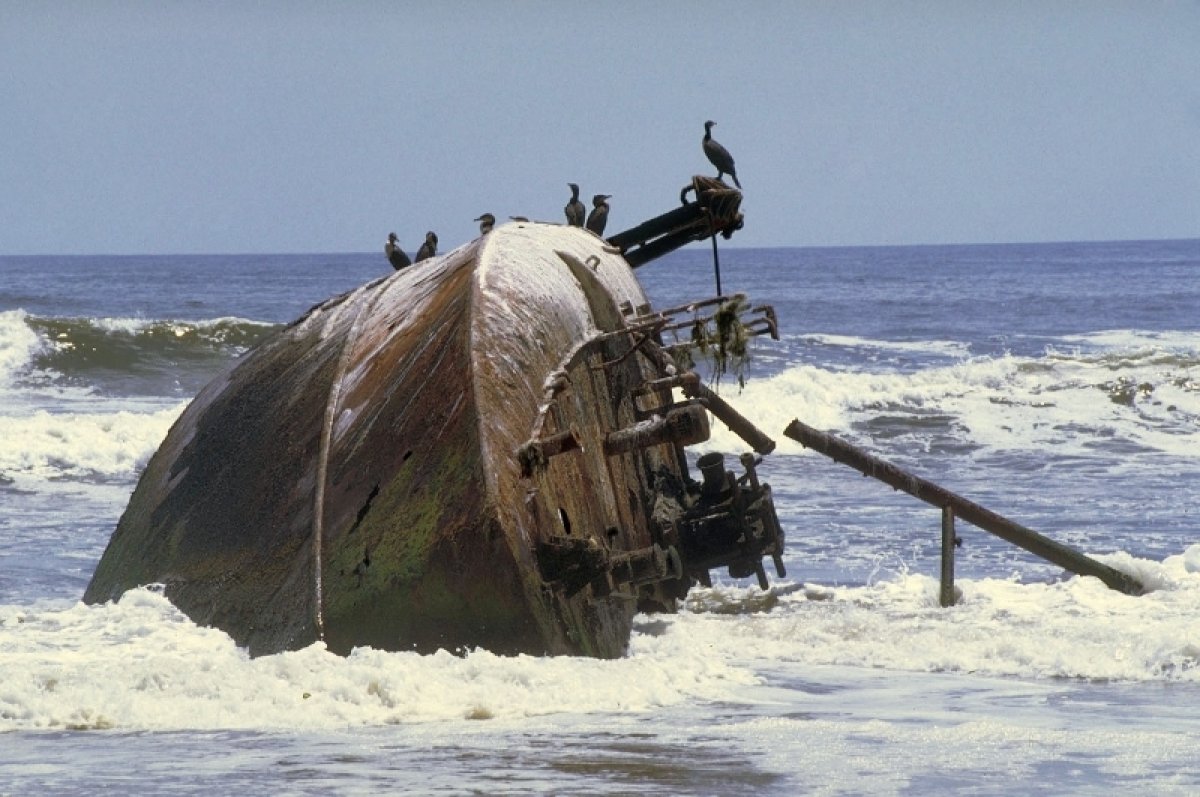 Henrietta Spasheti wreck, Atlantic West Coast, Namibia