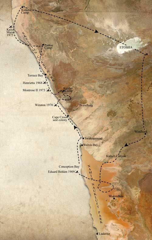 Map of safari C