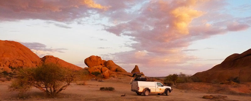 Spitzkoppe Camp, Namibia