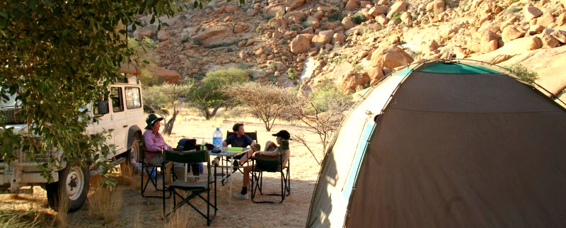 Spitzkoppe Camp, Namibia